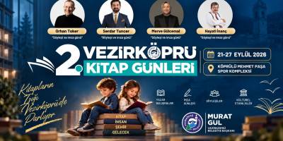 Vezirköprü’de Kitap Günleri Başlıyor İlk Konuk Hayati İnanç