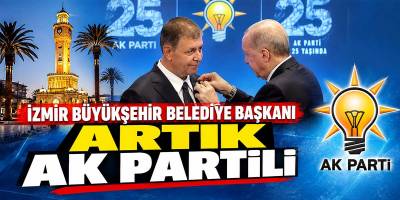 Cemil Tugay AK Parti’ye Katıldı İzmir’de Siyasi Dengeler Değişti
