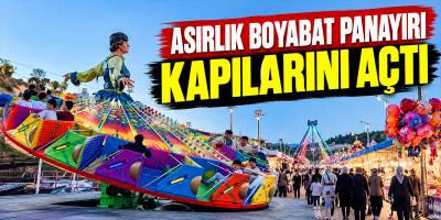 Asırlık Boyabat Panayırı Kapılarını Açtı