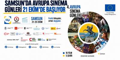 Samsun’da Avrupa Sinema Günleri 21 Ekim’de Başlıyor