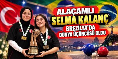 Alaçamlı Selma Kalanç Brezilya’da Dünya Üçüncüsü Oldu