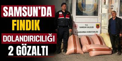 Samsun'da Fındık Dolandırıcılığı İddiası! 2 Gözaltı