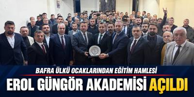 Bafra Ülkü Ocaklarından Eğitim Hamlesi Erol Güngör Akademisi Açıldı