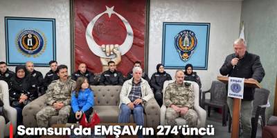 Samsun’da EMŞAV’ın 274’üncü Anma Programında Şehitler Dualarla Anıldı