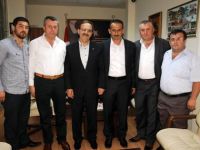 MİNÜBÜSCÜLER KOOPERATİFİNİN YENİ YÖNETİMİ ZİYARETİ