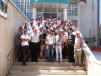 MHP İLÇE TEŞKİLATI BASINLA BİR ARAYA GELDİ