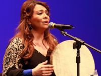 TEYMUROVA SAMSUNLU SANATSEVERLERLE BULUŞTU