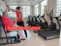 1 AYDA 24 KİLO VERDİ
