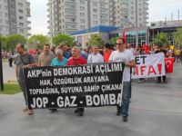 SAMSUN’DA GEZİ PARKI YÜRÜYÜŞÜ