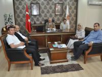 Ahmet Yeni’den Bafra İlçe Başkanlığına Ziyaret