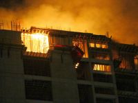 OTEL YANGINI KORKUTTU