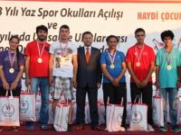 YAZ SPOR OKULLARI AÇILDI