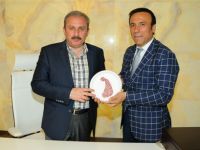 ŞENTOPTAN BAŞKAN GENÇE ZİYARET