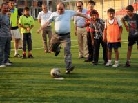 BAŞKAN ŞAHİNDEN AMATÖR SPORA DESTEK