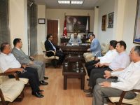 SAMSUN KAMU HASTANELERİ BİRLİĞİ BAŞKAN ŞAHİN’İZİYARETİ