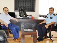 BAŞKAN ŞAHİN’DEN YENİ EMNİYET MÜDÜRÜNE ZİYARET