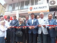 SUAT KILIÇ AK PARTİ BİNASININ AÇILIŞINI GERÇEKLEŞTİRDİ