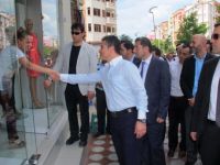 KILIÇ BAFRADA ESNAF ZİYARET ETTİ