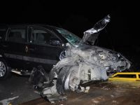 BAFRADA KAZA 5 YARALI