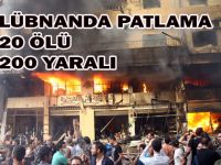 LÜBNANDA PATLAMA 14 ÖLÜ 200 YARALI