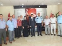 MHP İLÇE TEŞKİLATI EMNİYET MÜDÜRÜNÜ ZİYARET ETTİ