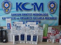 OTOBÜS FİRMASI YAZIHANESİNDE KAÇAK SİGARA ELE GEÇTİ