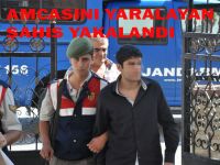 BAFRA DA AMCASINI SİLAHLA YARALAYAN ŞAHIS YAKALANDI