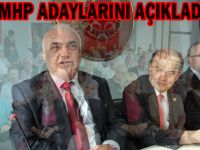 MHP ADAYLARINI AÇIKLADI