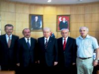 ASLAN YILDIRIM’A MHP GENEL MERKEZİNDE SICAK KARŞILAMA