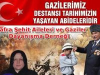 Bafra Şehit Aileleri ve Gaziler Dayanışma Derneği Gaziler Günü Mesajı