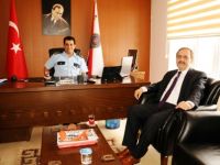 BAŞKAN ŞAHİN 19 MAYIS EMNİYET MÜDÜRLÜĞÜ ZİYARETİ