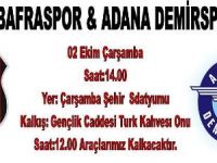 BAFRASPORUN MAÇI ÇARŞAMBADA OYNANACAK