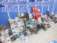 BAFRADA 560 ADET KORSAN KİTAP ELE GEÇİRİLDİ