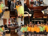 BAŞKAN ŞAHİNDEN DELTA KOLEJİNE ZİYARET