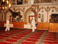 BAFRADA CAMİLER İLAÇLANIYOR