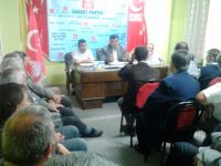 SAADET PARTİSİ’NDE BAYRAMLAŞMA COŞKUSU