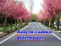 GENÇLİK CADDESİ RENGÂRENK OLACAK