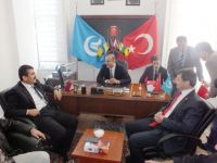 ÜLKÜ OCAKLARI GENEL BAŞKANINDAN BAFRA ÜLKÜ OCAĞINA ZİYARET