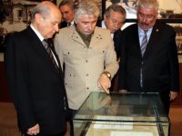 MHP LİDERİ BAHÇELİ BANDIRMA GEMİSİ’Nİ GEZDİ