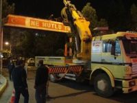 DİYARBAKIR’DA ‘NE MUTLU TÜRKÜM DİYENE’ YAZISI KALDIRILIYOR