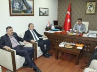 Özgür Topkaya’dan Bafra TSO Başkanı Göksel Başarı Ziyaret