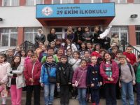 29 EKİMDEN SOĞUKÇAM KANALBOYU İLKOKUNA ZİYARET