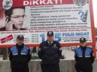 DOLANDIRICILARA KARŞI UYARI AFİŞİ