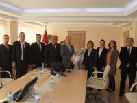 ÖĞRETMEN LİSESİNDEN KAYMAKAM KATIRCI’YA ZİYARET