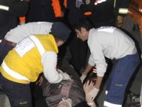 BAYAN SÜRÜCÜ ZOR KURTULDU