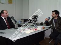 KONUK BAFRASPOR BAŞKANI HÜSEYİN ÇAMAŞ