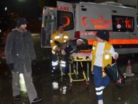 BAFRADA OTOMOBİLİN ÇARPTIĞI YAYA YARALANDI