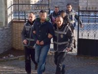 BAFRADA İŞ YERİ KURŞUNLAMA ZANLILARI YAKALANDI