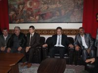 Özgür Topkaya Kemal Paşalılar Derneğini ziyaret etti.