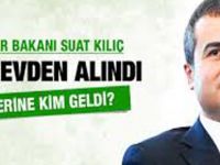 Suat Kılıç görevden alındı